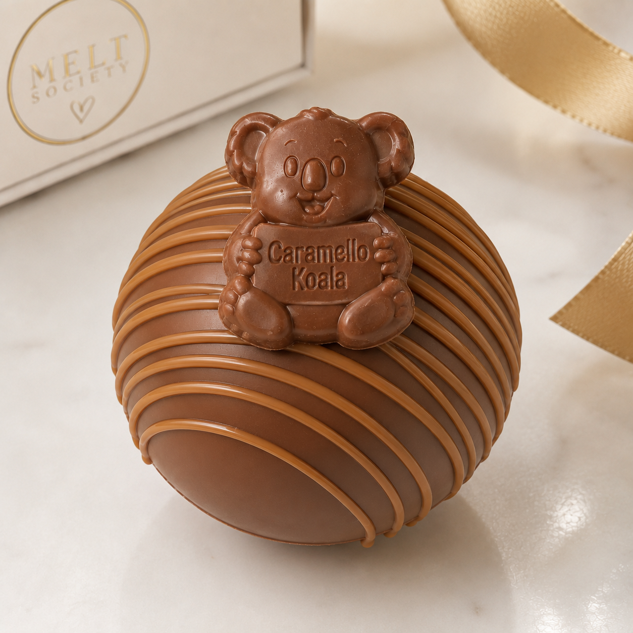 Caramello Koala Hot Chocolate Bomb